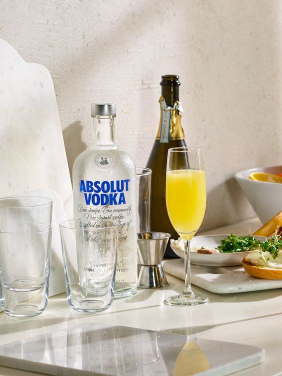 Regalo kit empresarial de Cocteleria Con Vodka Absolut