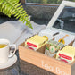 Kit de Té con Caja de Madera, Jarra