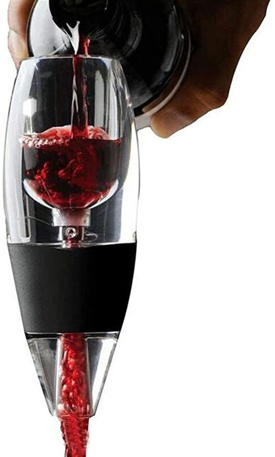 Kit de Accesorios para Vino Tinto Clos Montblanc con Copa y Oxigenador