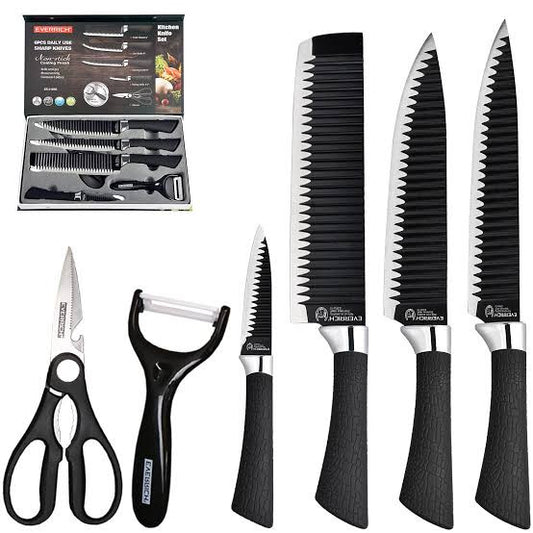 🔪Set Premium de Cuchillos Tijeras y Pelador 🔪