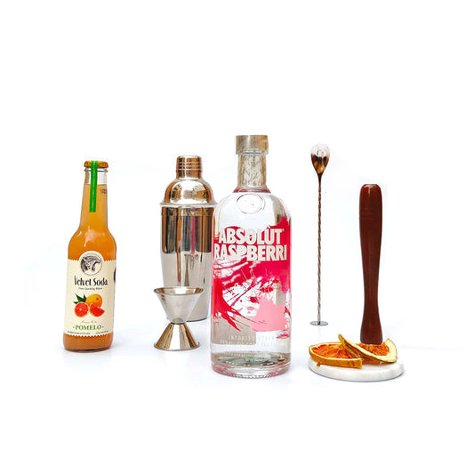 Kit de Absolut Raspberri Para Una Noche De Amigos